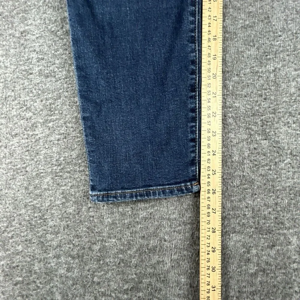 Kut from the Kloth Katy Ankle Jeans Womens Sz 4 28x26 Straight Leg Dark Wash - Picture 15 of 15